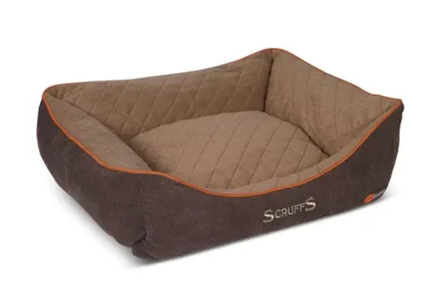 Brown-Scruffs Self-Heating-Thermal-Lounger-Cat-Bed