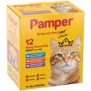 Pamper cat food specials. cat food discounts 