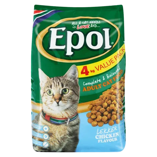Epol Chicken Flavoured Cat Food 4kg. cat food specials 