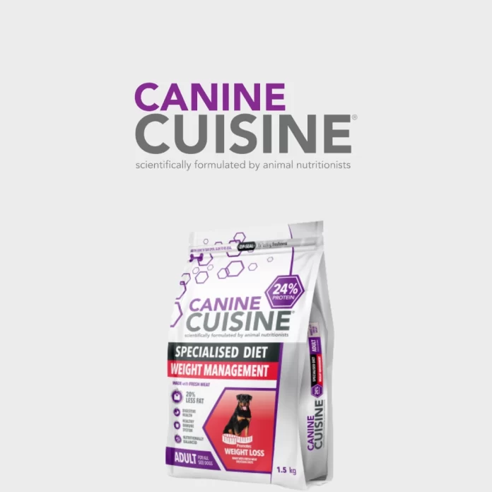 Canine Cuisine Specialised Diet Weight Management . Dog Food. Pets24